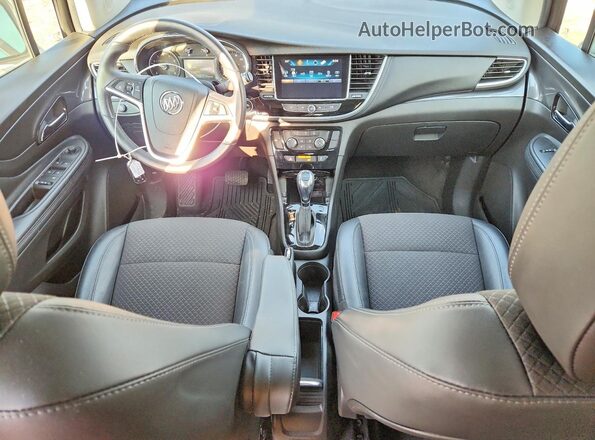 KL4CJASB6KB938097 2019 BUICK ENCORE Gray Dashboard view