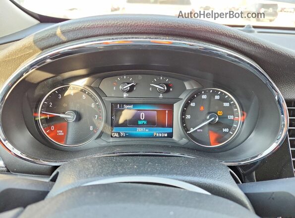 KL4CJASB6KB938097 2019 BUICK ENCORE Gray Instrument cluster view