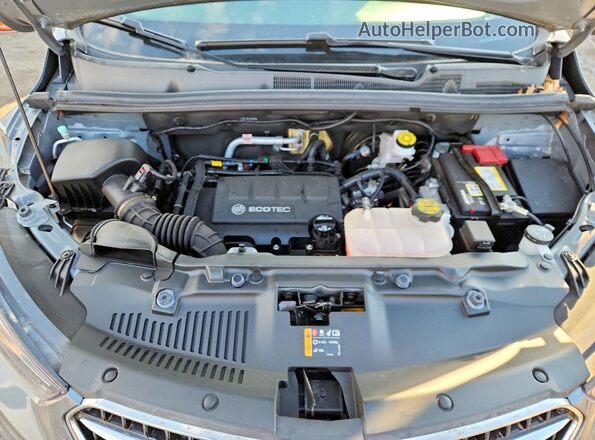 KL4CJASB6KB938097 2019 BUICK ENCORE Gray Engine compartment view