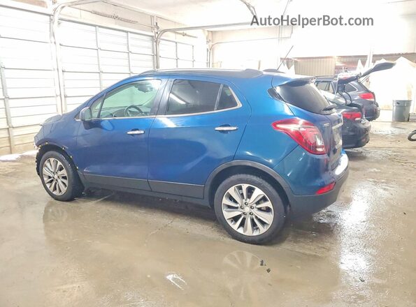 KL4CJASB6LB013370 2020 BUICK ENCORE Blue Trasero izquierdo