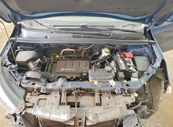 KL4CJASB6LB013370 2020 BUICK ENCORE Blue Vista del compartimento del motor
