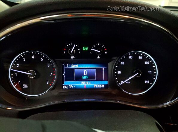 KL4CJASB6LB013370 2020 BUICK ENCORE Blue Vista del cuadro de instrumentos