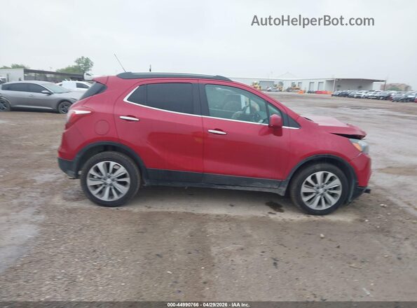 KL4CJASB6LB062181 2020 BUICK ENCORE Red უკანა სალონის ხედი