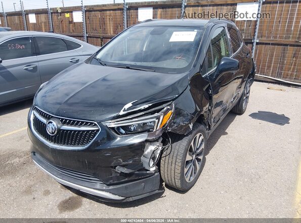 KL4CJASB6MB315971 2021 BUICK ENCORE Black Передня ліва чверть