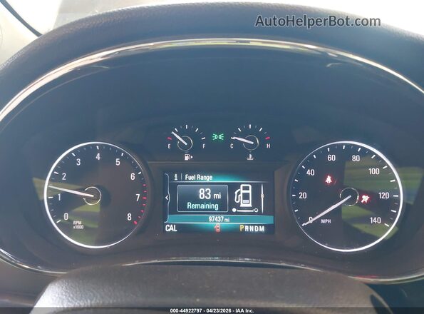 KL4CJASB8HB035488 2017 BUICK ENCORE Gray Вид задніх сидінь