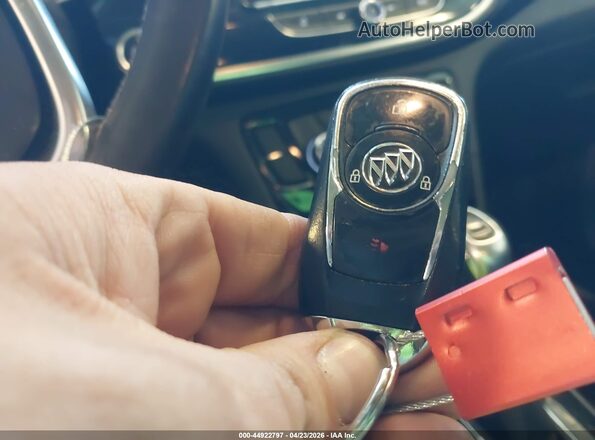 KL4CJASB8HB035488 2017 BUICK ENCORE Gray Вид панелі приладів