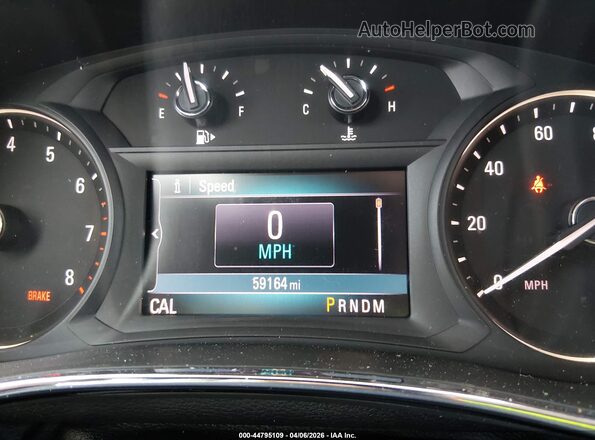 KL4CJASB8KB737110 2019 BUICK ENCORE Black Вид задніх сидінь