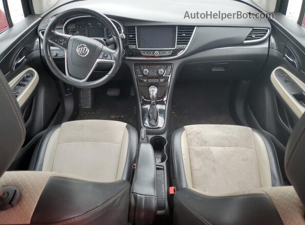 KL4CJASB9KB708005 2019 BUICK ENCORE Red Առջևի վահանակի տեսք