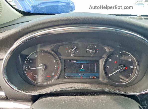 KL4CJASB9KB729632 2019 BUICK ENCORE Silver 