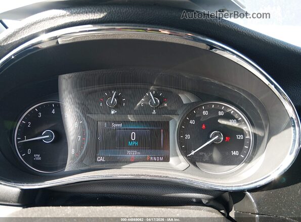 KL4CJASB9KB961499 2019 BUICK ENCORE Silver Rear seats view