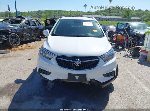 KL4CJASBXKB896730 2019 BUICK ENCORE White Widok z przodu