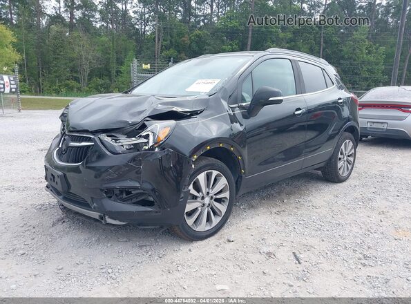KL4CJESB2KB896101 2019 BUICK ENCORE Черный Передняя левая четверть