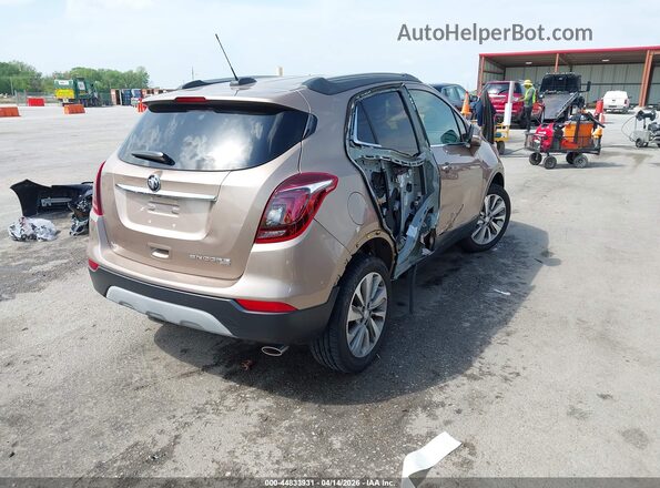 KL4CJESB3KB764528 2019 BUICK ENCORE Gold Rear right