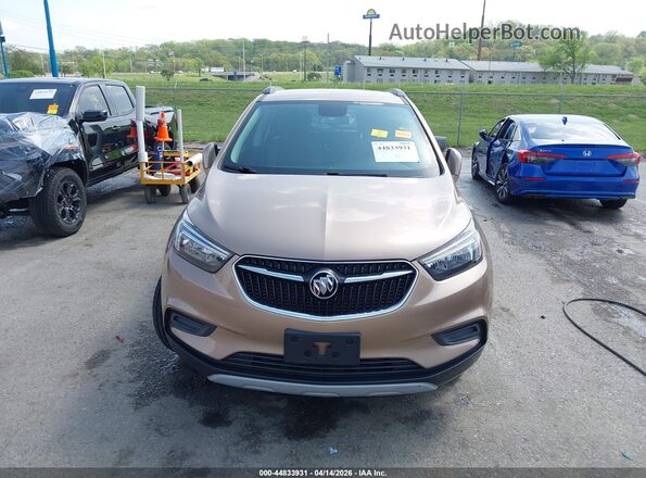 KL4CJESB3KB764528 2019 BUICK ENCORE Gold Rear interior view