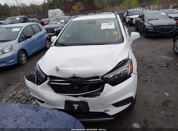 KL4CJESB3KB794063 2019 BUICK ENCORE White Instrument cluster view