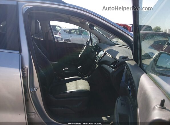 KL4CJESB6HB154499 2017 BUICK ENCORE Gray წინა სალონის ხედი