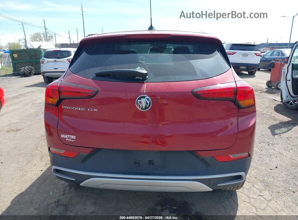 KL4MMBS23MB147207 2021 BUICK ENCORE Red 