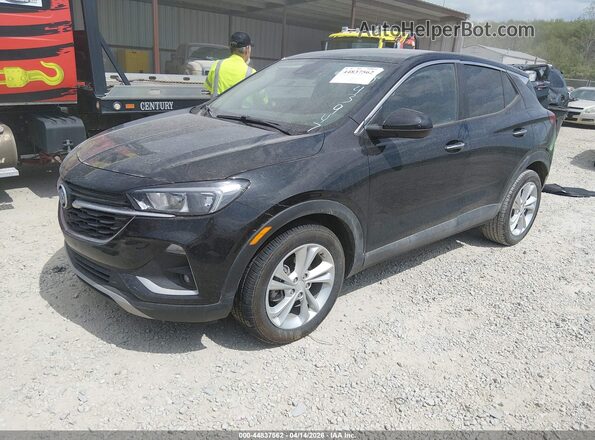 KL4MMBS25MB043947 2021 BUICK ENCORE Черный Передняя левая четверть