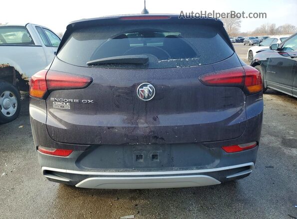KL4MMBS28MB123209 2021 BUICK ENCORE Purple Widok z tyłu