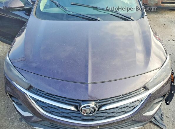 KL4MMBS28MB123209 2021 BUICK ENCORE Purple Widok komory silnika