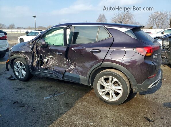 KL4MMBS28MB123209 2021 BUICK ENCORE Purple Tył lewy