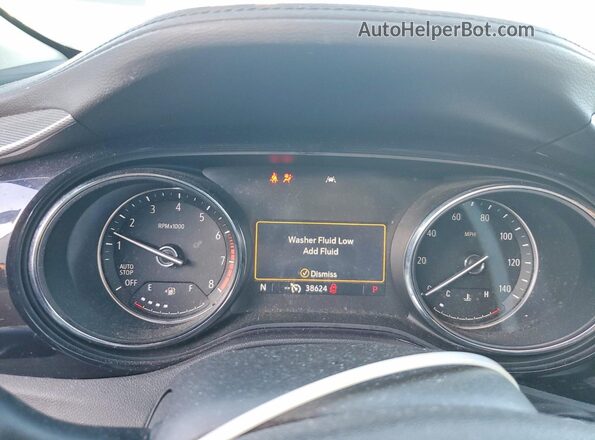KL4MMBS29NB087015 2022 BUICK ENCORE Black Widok zestawu wskaźników