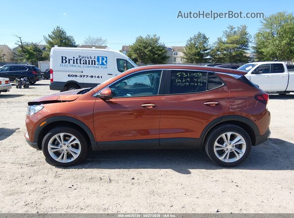 KL4MMCSL1MB118934 2021 BUICK ENCORE Orange 