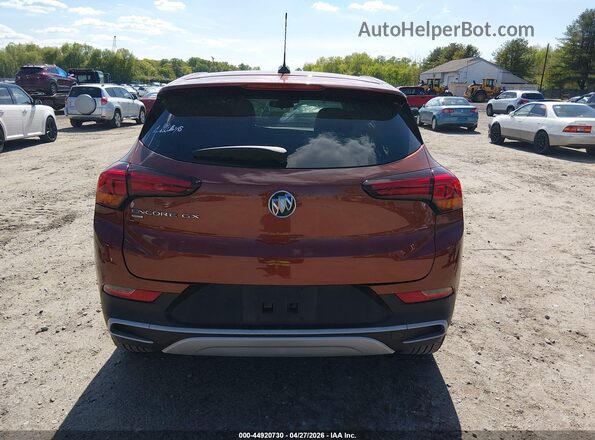 KL4MMCSL1MB118934 2021 BUICK ENCORE Orange 