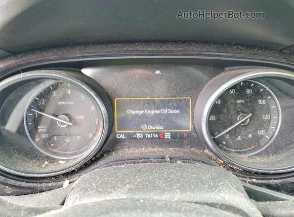KL4MMCSL2NB109094 2022 BUICK ENCORE Black Vista del cuadro de instrumentos