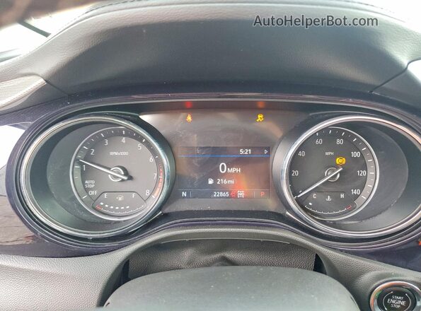 KL4MMCSL9PB066702 2023 BUICK ENCORE Gray Instrument cluster view