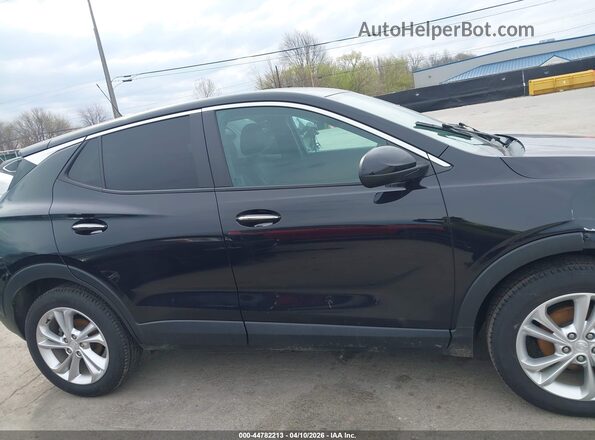 KL4MMCSLXNB085370 2022 BUICK ENCORE Black უკანა სალონის ხედი