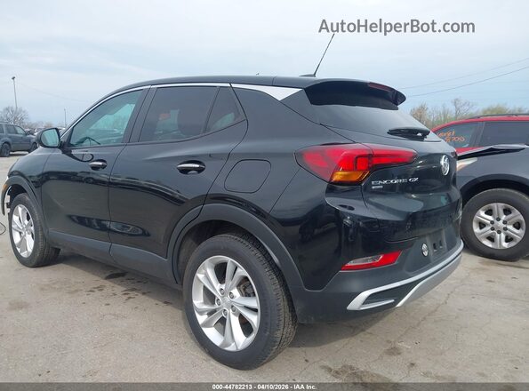 KL4MMCSLXNB085370 2022 BUICK ENCORE Black უკანა მარცხენა