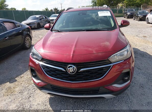 KL4MMDS22LB119926 2020 BUICK ENCORE Burgundy Սարքավորումների վահանակի տեսք