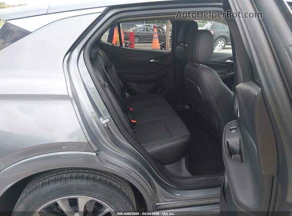 KL4MMDS25MB052174 2021 BUICK ENCORE Blue Vista de la etiqueta del VIN