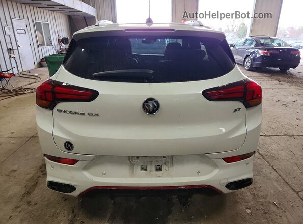 KL4MMDSL1MB168528 2021 BUICK ENCORE White Rear view