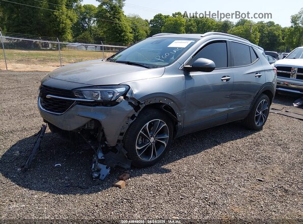 KL4MMDSL2NB028702 2022 BUICK ENCORE Серый Передняя левая четверть