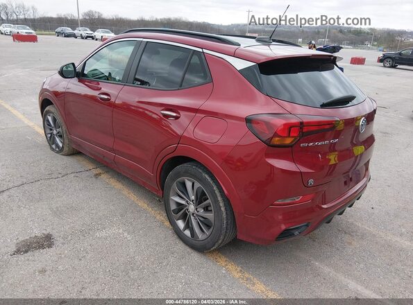 KL4MMDSL8MB036138 2021 BUICK ENCORE Red Rear left