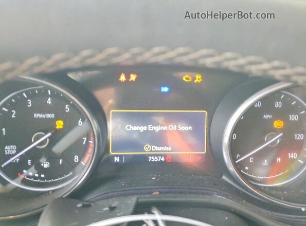KL4MMDSL8PB078815 2023 BUICK ENCORE Black Instrument cluster view