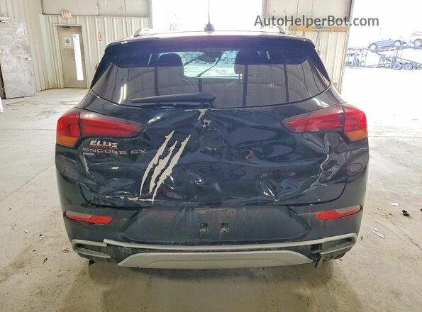 KL4MMESL2MB049943 2021 BUICK ENCORE Black Հետևի տեսք