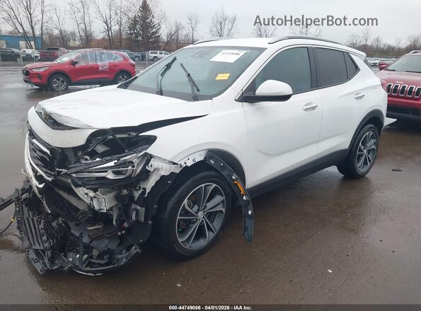 KL4MMFSL8MB071189 2021 BUICK ENCORE White Front left