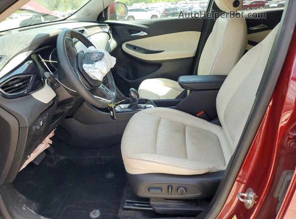 KL4MMGSL7PB048156 2023 BUICK ENCORE Темно-бордовый Вид салона спереди