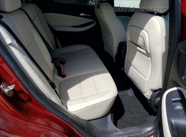 KL4MMGSL7PB048156 2023 BUICK ENCORE Темно-бордовый Вид задней части салона