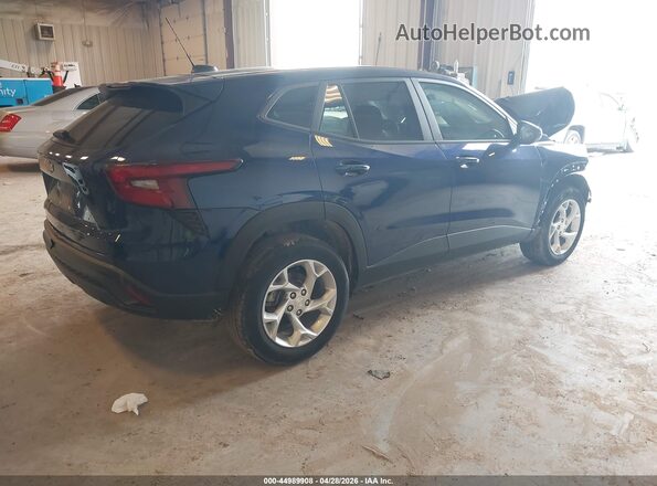 KL77LFE28RC075623 2024 CHEVROLET TRAX Blue Rear right