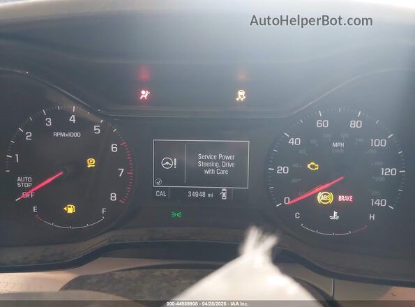 KL77LFE28RC075623 2024 CHEVROLET TRAX Blue Rear seats view