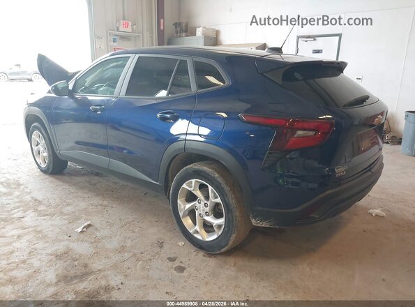 KL77LFE28RC075623 2024 CHEVROLET TRAX Blue Rear left