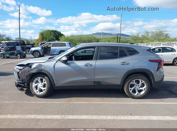 KL77LFEP1SC155119 2025 CHEVROLET TRAX Silver 
