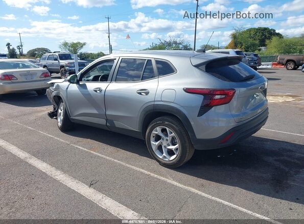 KL77LFEP1SC155119 2025 CHEVROLET TRAX Silver Rear left