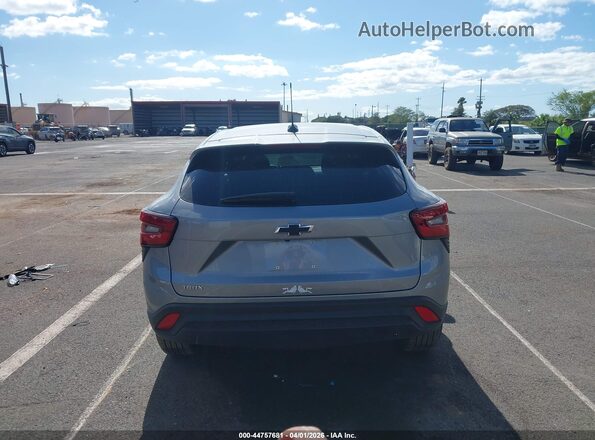 KL77LFEP1SC155119 2025 CHEVROLET TRAX Silver 