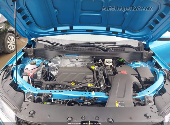 KL77LFEP1TC043440 2026 CHEVROLET TRAX Blue Rear view