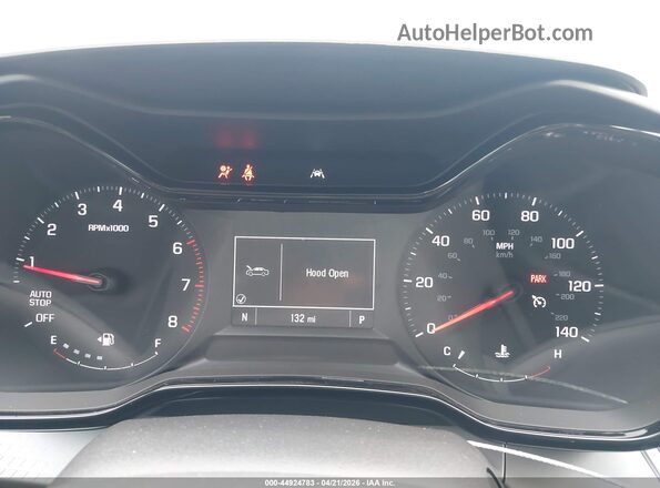 KL77LFEP1TC043440 2026 CHEVROLET TRAX Blue Rear seats view